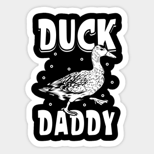 Duck lover - Duck Daddy Sticker